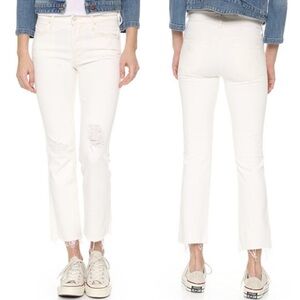 Mother denim Tootsie fray jeans tea and biscuits size 30